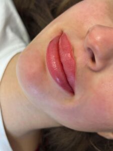 Aquarell Lips Behandlung Lippenpigmentierung Kosmetikstudio Vraie Beauté